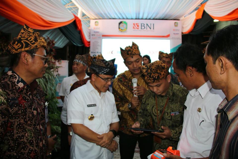 Peluncuran E-Retribusi Pasar Banyuwangi 1