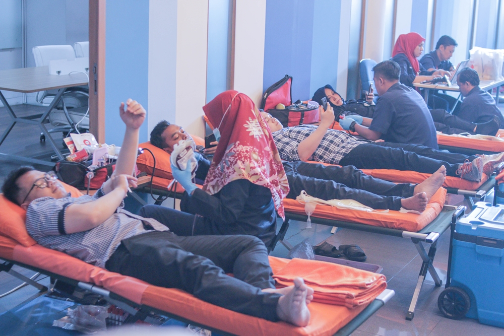 Berbagi Hal Positif Melalui Doco Donor Day 1