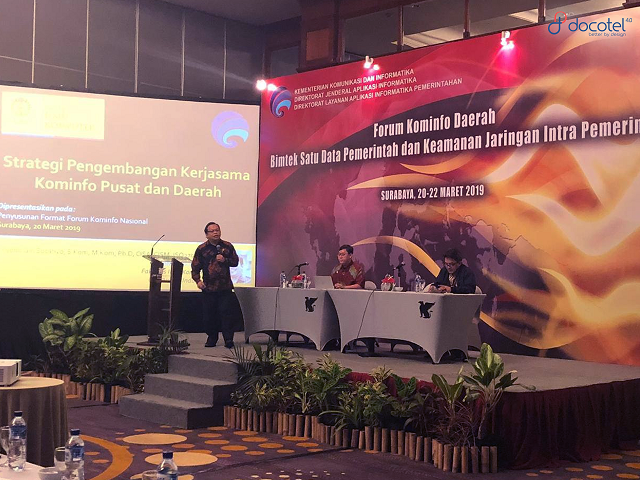 Docotel Sosialisasikan Aplikasi Masar dan Satu Data di Forum Kominfo 2 Docotel Sosialisasikan Aplikasi Masar dan Satu Data di Forum Kominfo