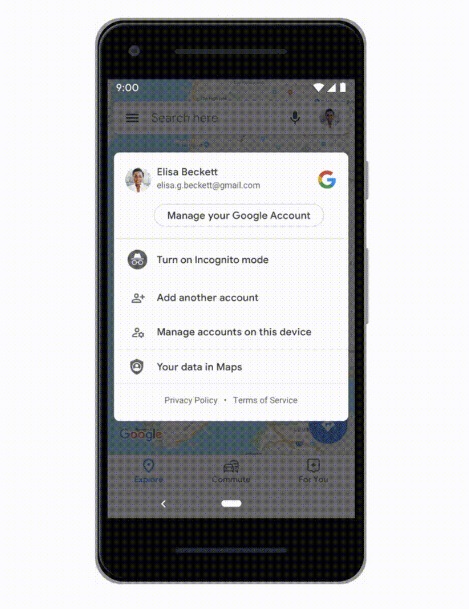 Google Maps Mode Incognito
