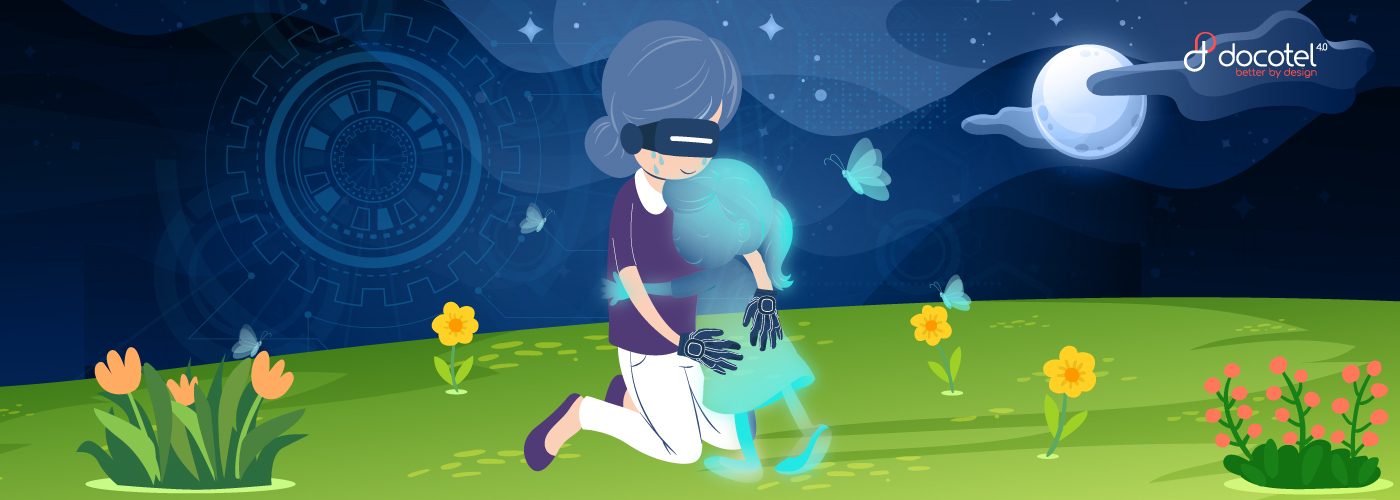 Gunakan Virtual Reality (VR) untuk “Berjumpa” dengan Mendiang Orang Terkasih 1 Gunakan Virtual Reality (VR) untuk “Berjumpa” dengan Mendiang Orang Terkasih - Docotel Official Blog