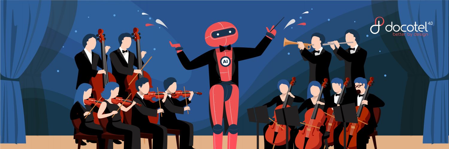 Robot Android Altar 3 Jadi Konduktor di Konser Orkestra 1 Robot Android Altar 3 Jadi Konduktor di Konser Orkestra - Docotel Official Blog