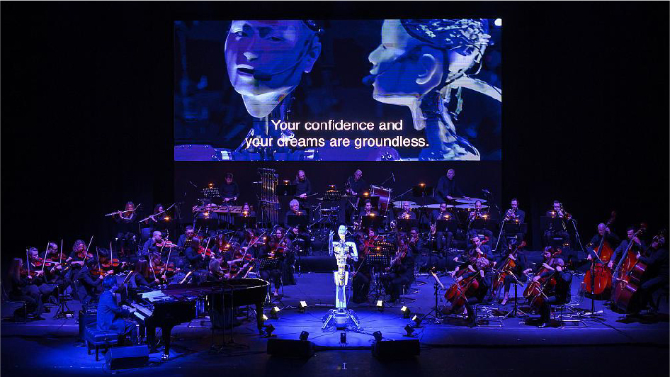Robot Android Altar 3 Jadi Konduktor di Konser Orkestra 2 Robot Android Altar 3 Jadi Konduktor di Konser Orkestra - Docotel Official Blog