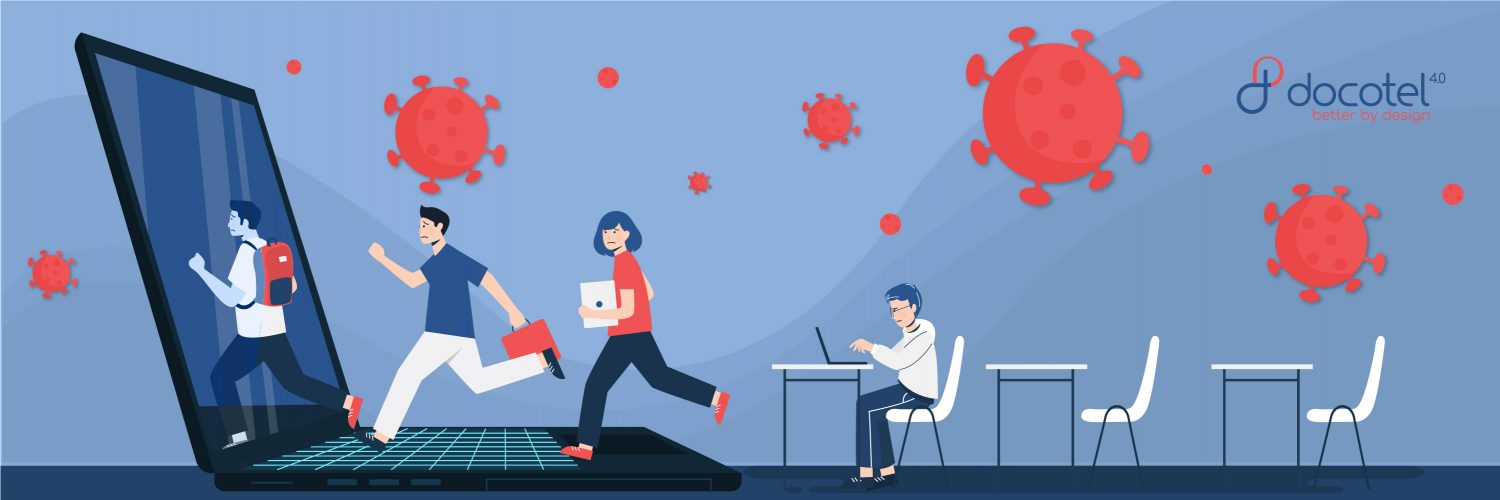 Diari Karantina: Bersahabat dengan Teknologi di Tengah Pandemi 1 docotel official blog - diari karantina bersahabat dengan teknologi di tengah pandemi cover