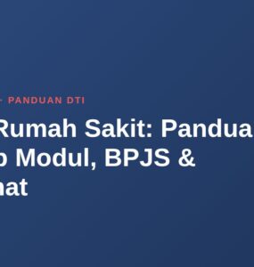 SIMRS Rumah Sakit: Panduan Lengkap Modul, BPJS & SatuSehat 2