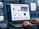 Ilustrasi e-KYC nasabah bank dengan verifikasi identitas, consent, dan tanda tangan digital tersertifikasi