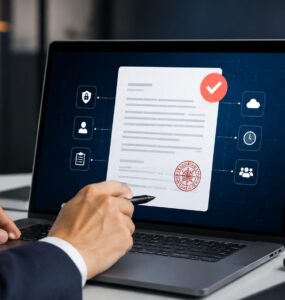 E-Meterai: Dasar Hukum, Cara Beli, dan Aturan Pemakaian untuk Perusahaan 10 e-meterai perusahaan untuk dokumen digital resmi dengan kontrol approval dan audit trail