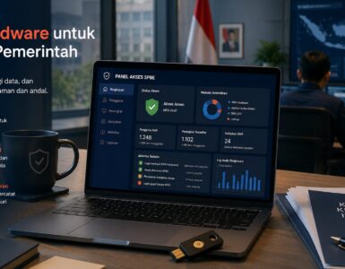 mfa hardware pemerintah dengan YubiKey untuk akses SPBE dan BSSN