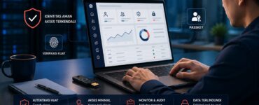 Featured image yubikey entra id untuk deployment passwordless enterprise dengan passkey, verifikasi kuat, monitoring audit, dan data terlindungi